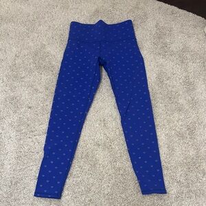 Terez Royal Blue Heart Leggings
